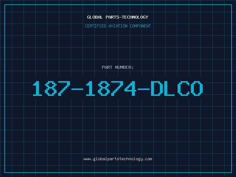 Aviation Part 187-1874-DLCO