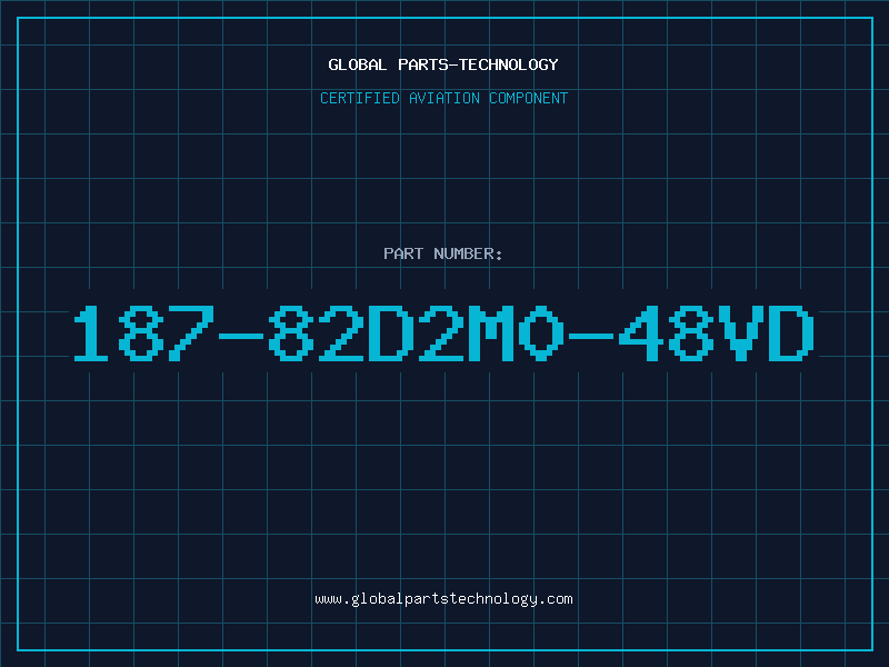 Aviation Part 187-82D2M0-48VD