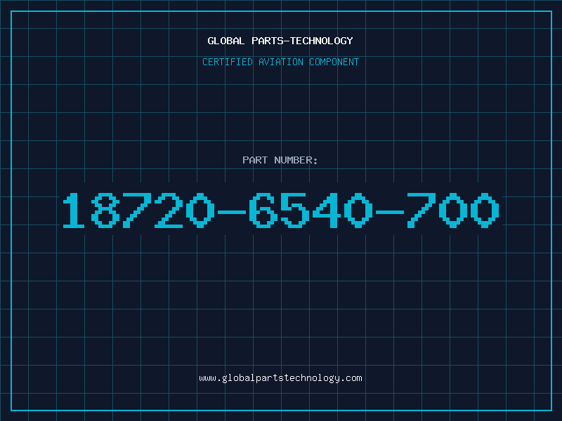 Aviation Part 18720-6540-700