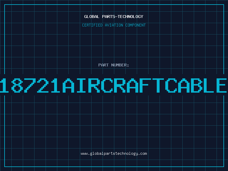Aviation Part 18721AIRCRAFTCABLE