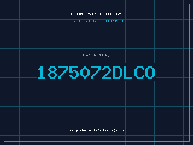 Aviation Part 1875072DLCO