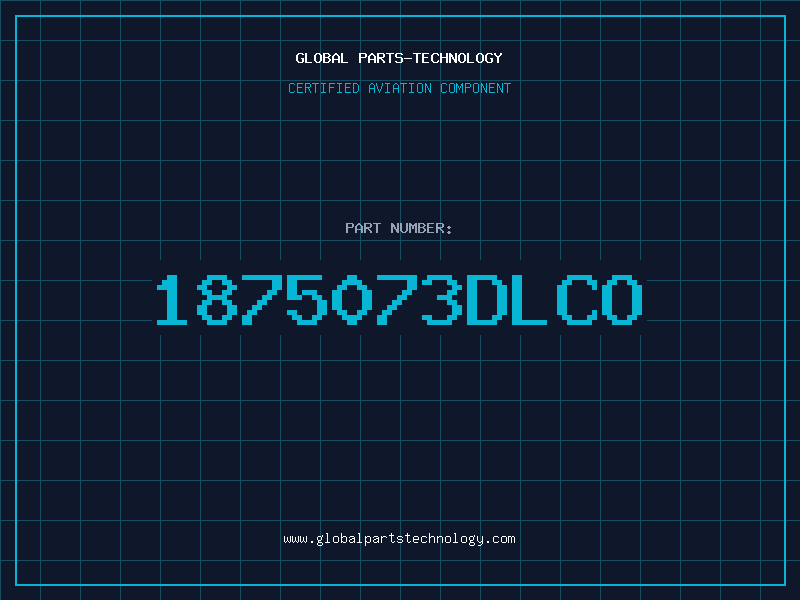 Aviation Part 1875073DLCO
