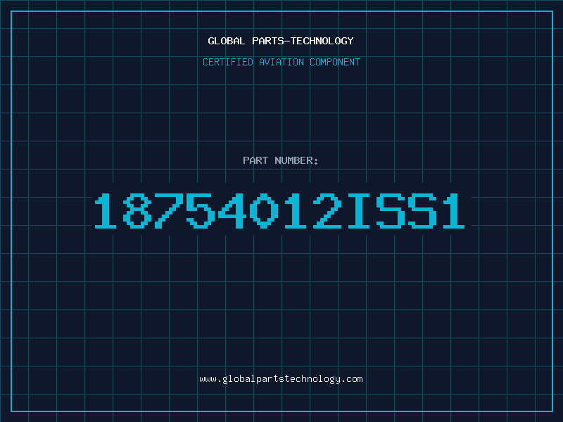 Aviation Part 18754012ISS1