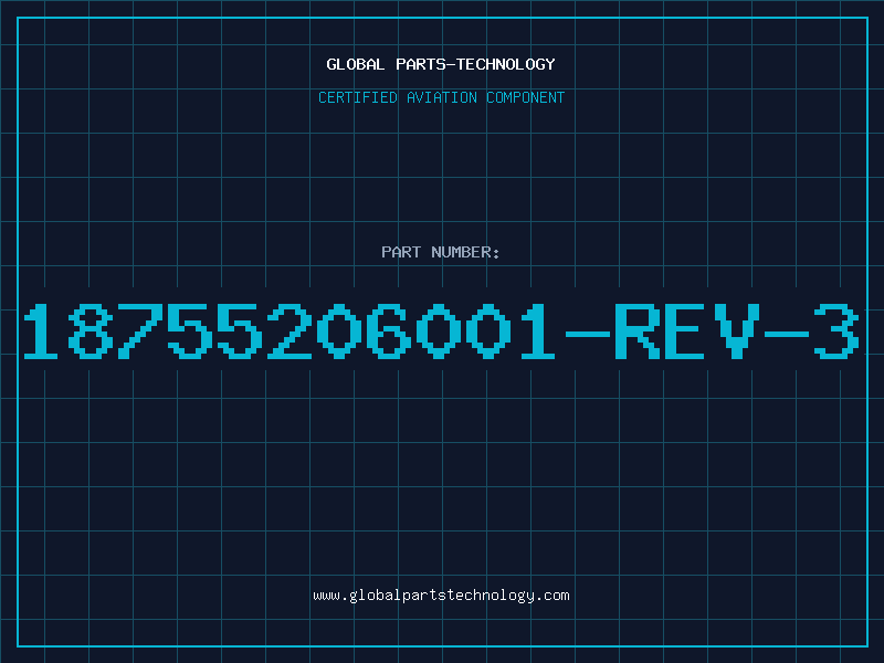 Aviation Part 18755206001-REV-3