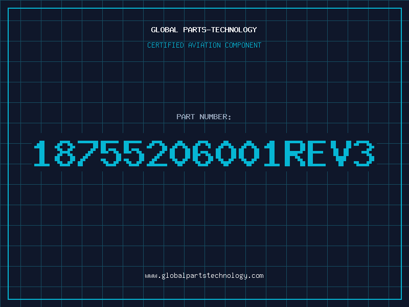 Aviation Part 18755206001REV3