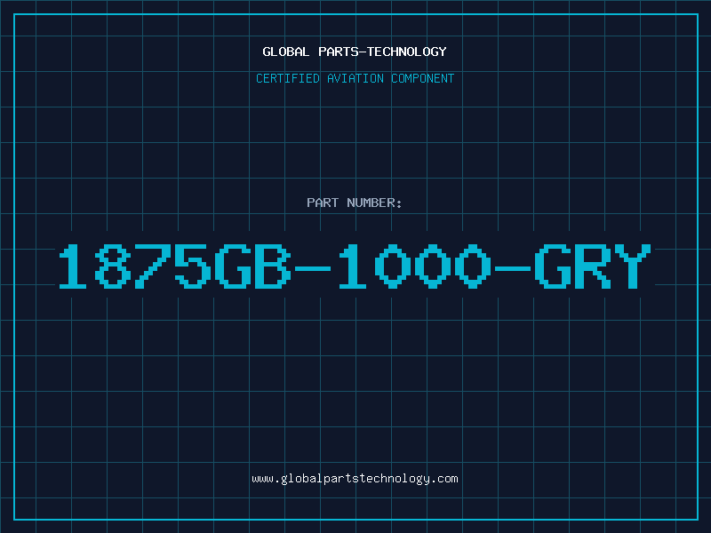 Aviation Part 1875GB-1000-GRY