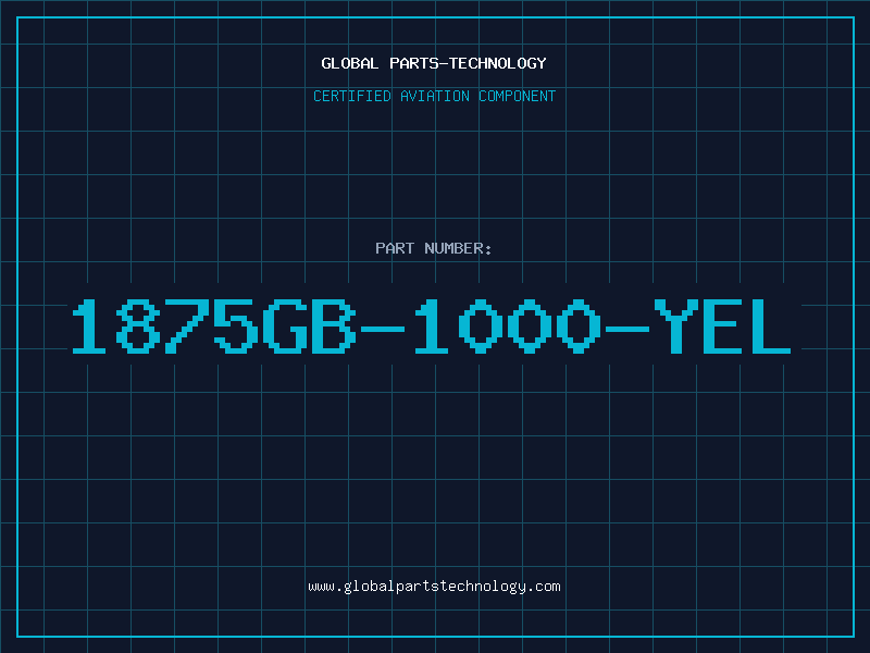 Aviation Part 1875GB-1000-YEL