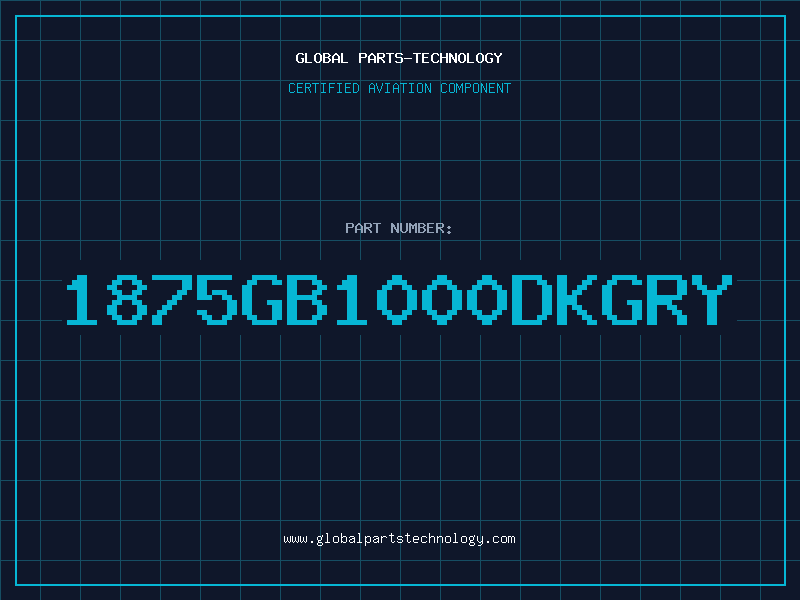 Aviation Part 1875GB1000DKGRY