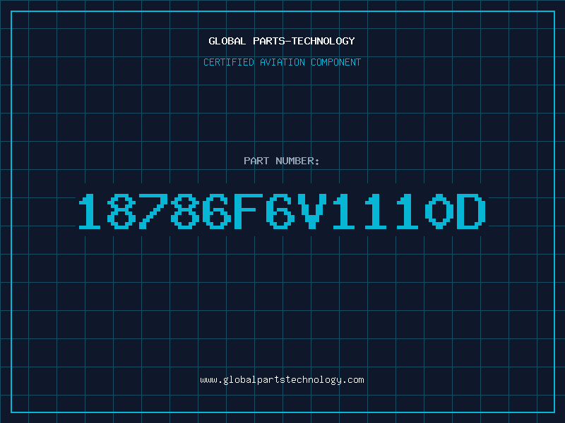 Aviation Part 18786F6V1110D