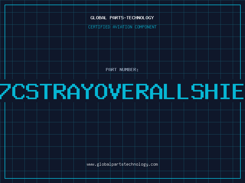 Aviation Part 187CSTRAYOVERALLSHIELD