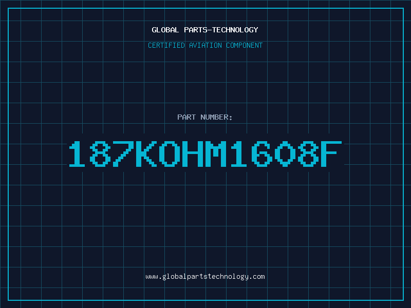 Aviation Part 187KOHM1608F