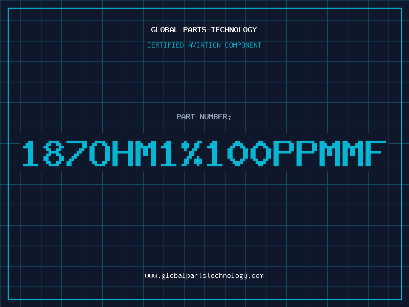 Aviation Part 187Ohm1%100PPMMF