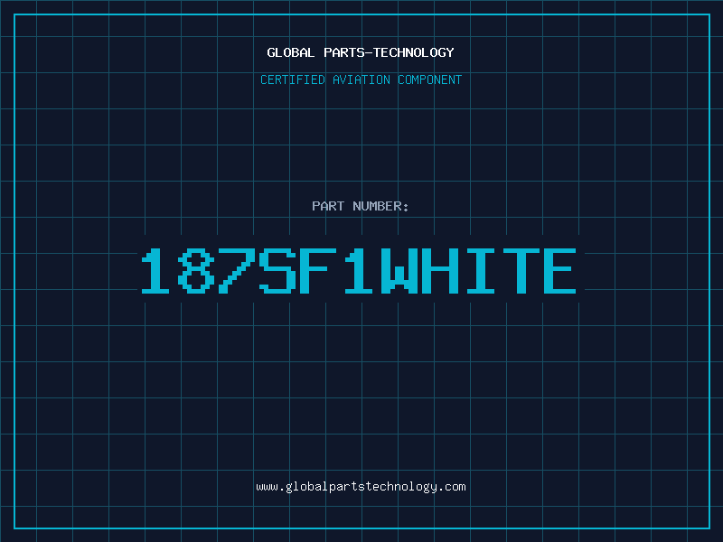 Aviation Part 187SF1WHITE