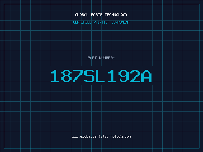 Aviation Part 187SL192A
