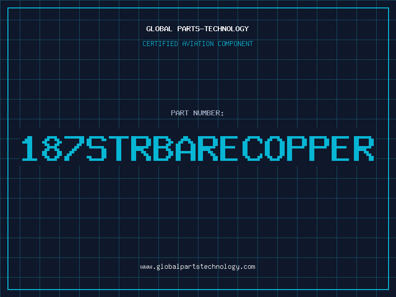 Aviation Part 187STRBARECOPPER