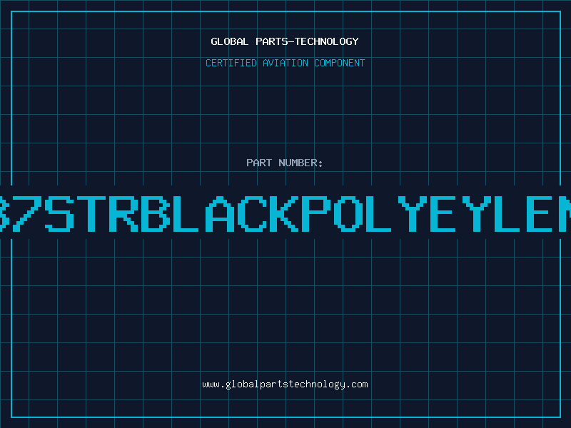 Aviation Part 187STRBLACKPOLYEYLENE
