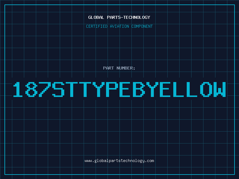 Aviation Part 187STTYPEBYELLOW