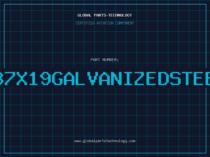 Aviation Part 187X19GALVANIZEDSTEEL