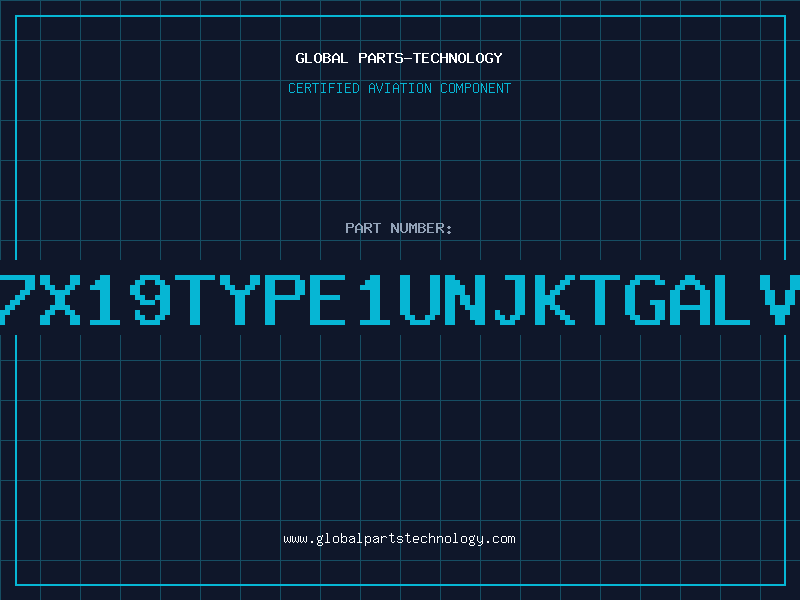 Aviation Part 187X19TYPE1UNJKTGALVAN