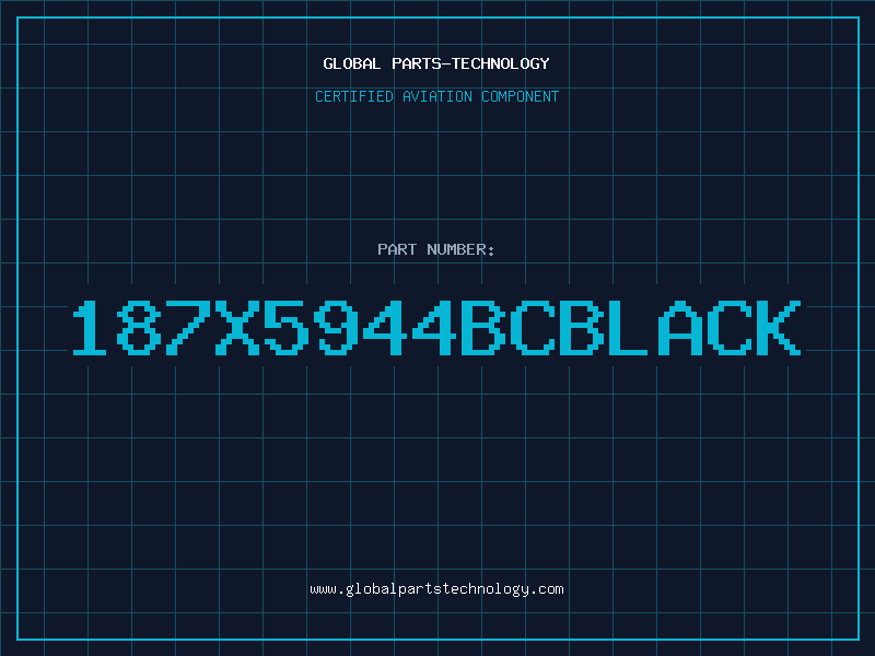 Aviation Part 187X5944BCBLACK