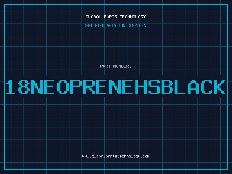 Aviation Part 18NEOPRENEHSBLACK