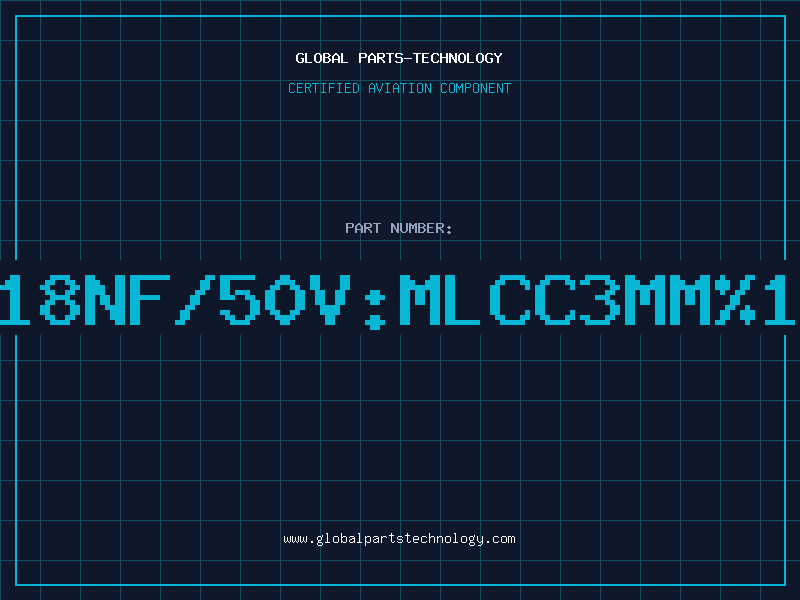Aviation Part 18NF/50V:MLCC3MM%1