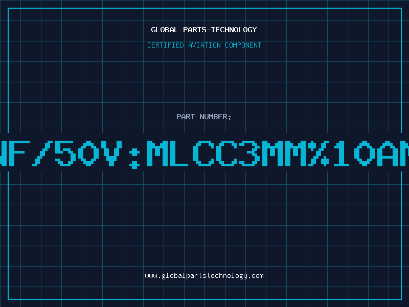 Aviation Part 18NF/50V:MLCC3MM%10AMMO