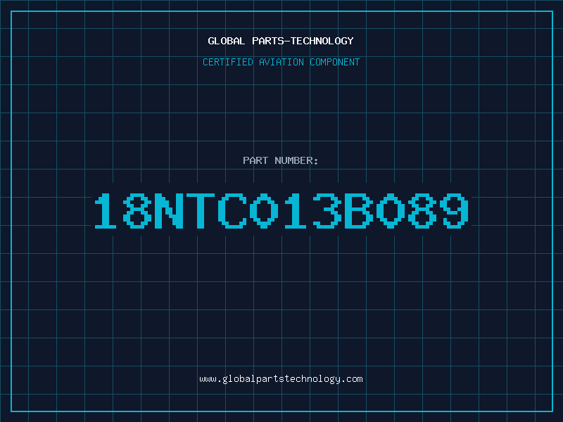 Aviation Part 18NTC013B089
