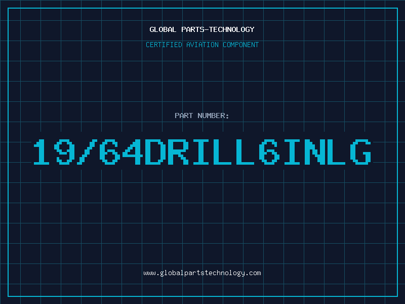 Aviation Part 19/64DRILL6INLG