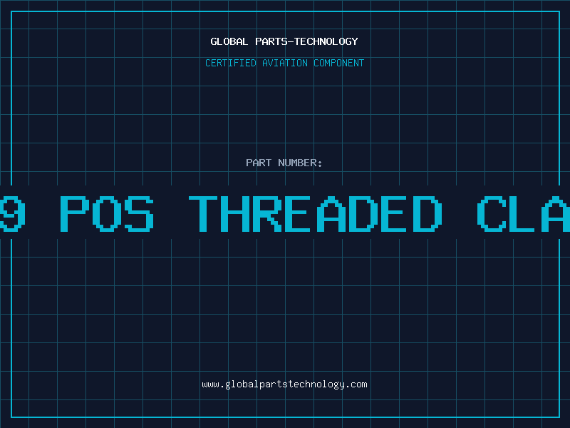 Aviation Part 19 POS THREADED CLAM