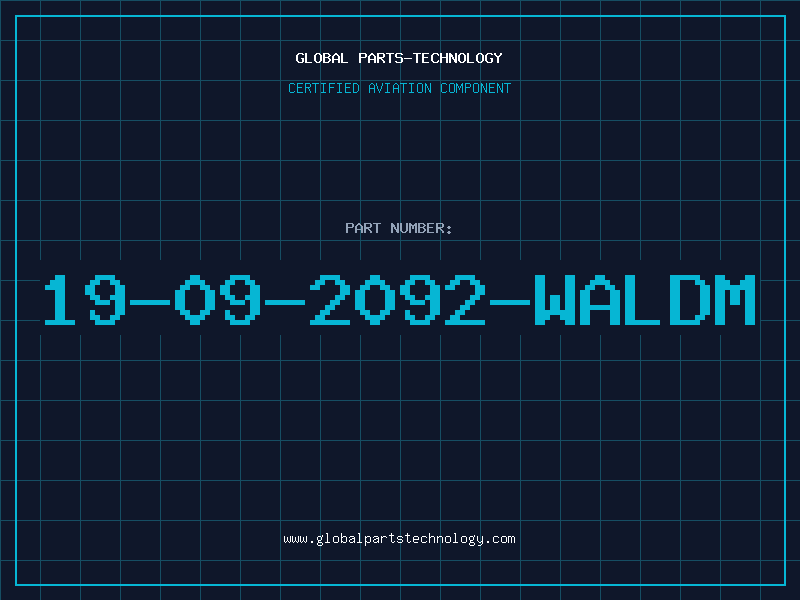 Aviation Part 19-09-2092-WALDM