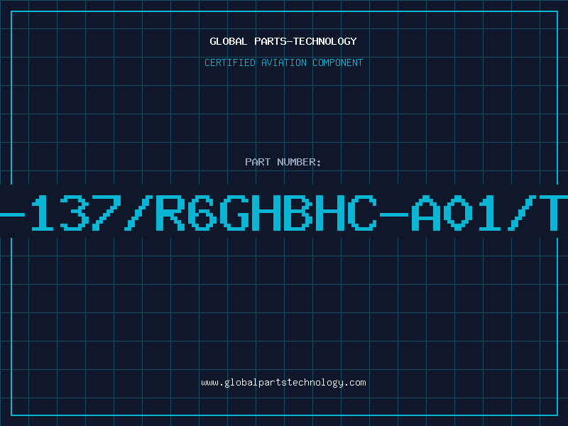 Aviation Part 19-137/R6GHBHC-A01/TR8
