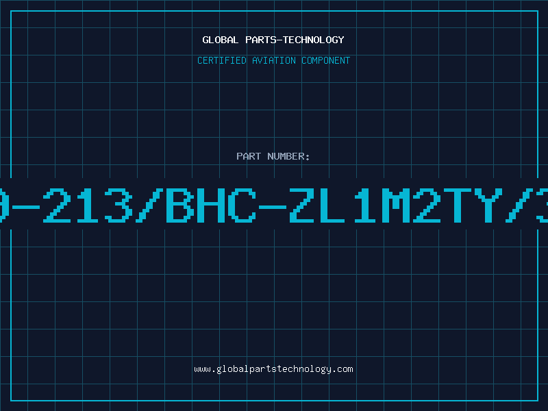 Aviation Part 19-213/BHC-ZL1M2TY/3T
