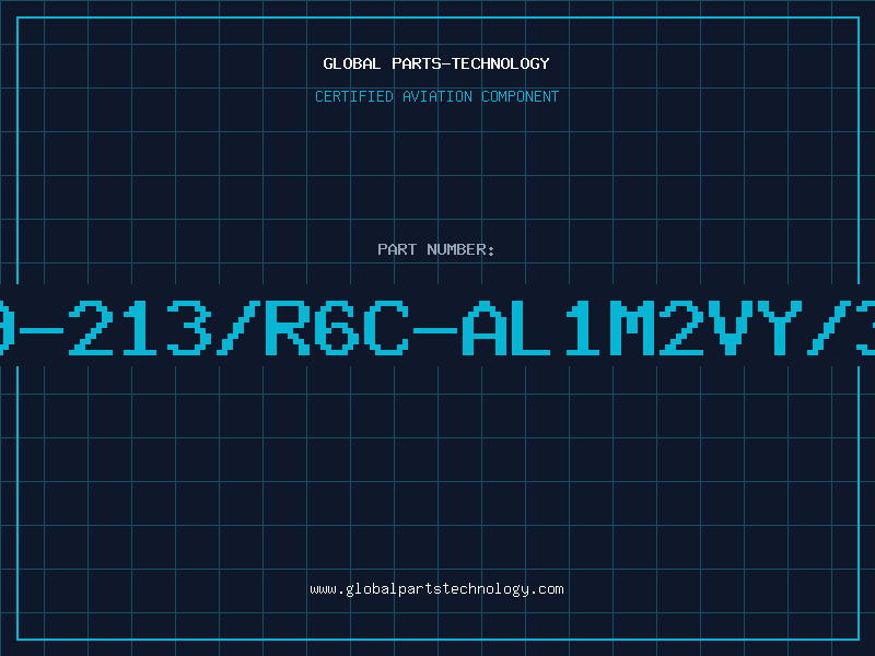 Aviation Part 19-213/R6C-AL1M2VY/3T