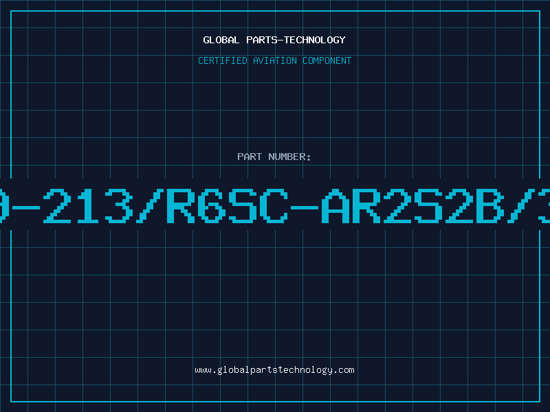 Aviation Part 19-213/R6SC-AR2S2B/3T