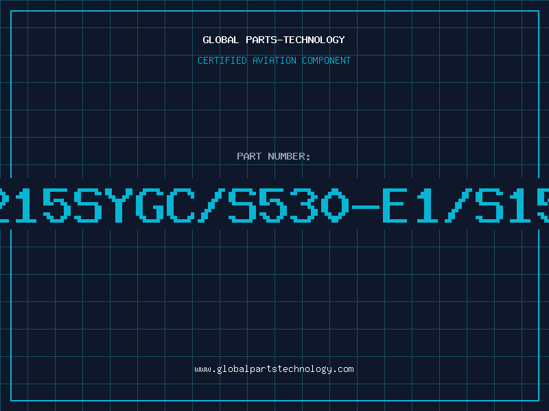 Aviation Part 19-215SYGC/S530-E1/S155/T