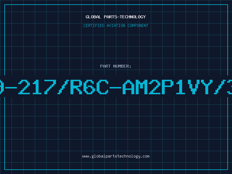 Aviation Part 19-217/R6C-AM2P1VY/3T
