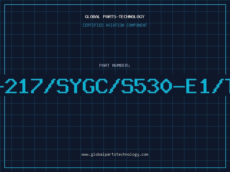 Aviation Part 19-217/SYGC/S530-E1/TR8