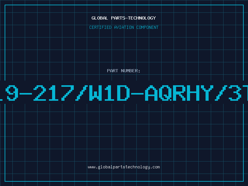 Aviation Part 19-217/W1D-AQRHY/3T
