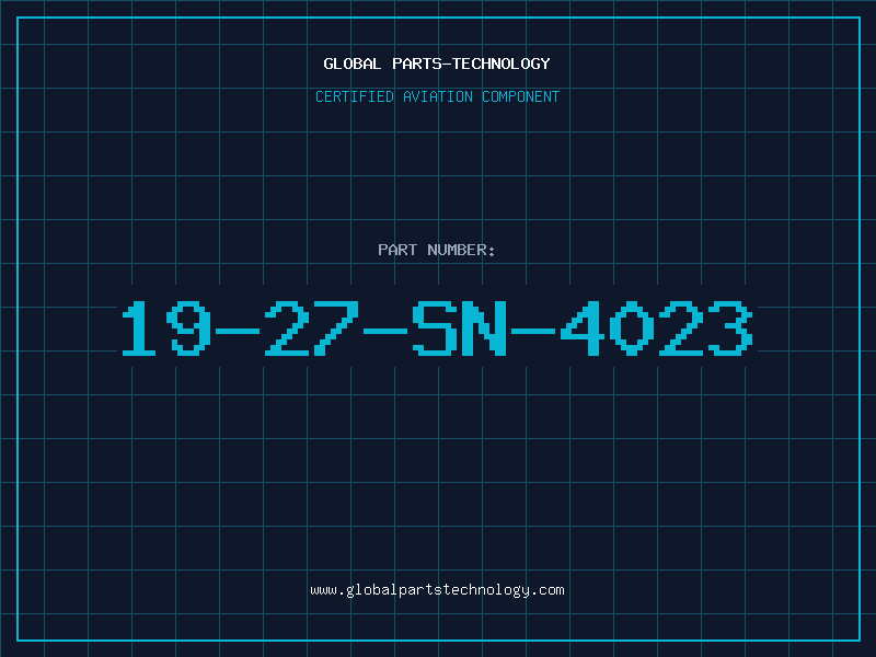 Aviation Part 19-27-SN-4023