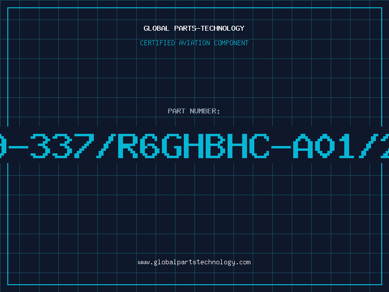 Aviation Part 19-337/R6GHBHC-A01/2T