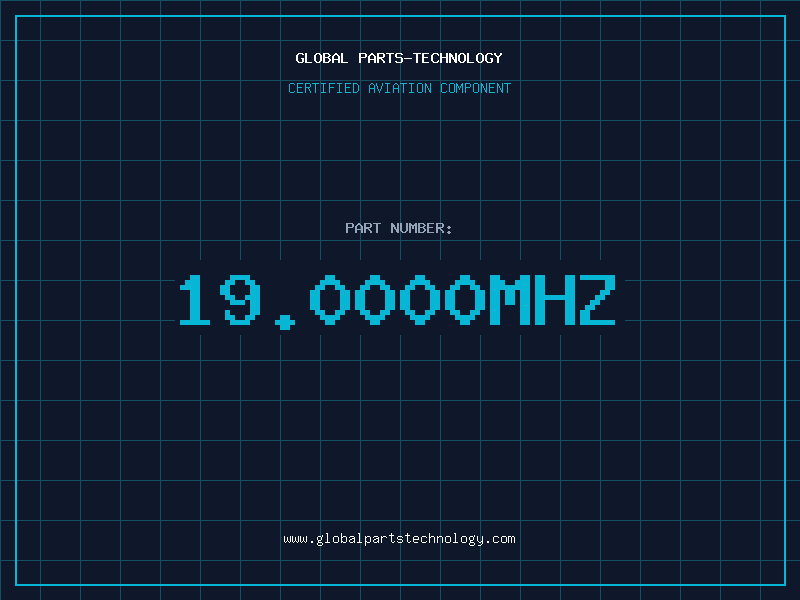 Aviation Part 19.0000MHZ