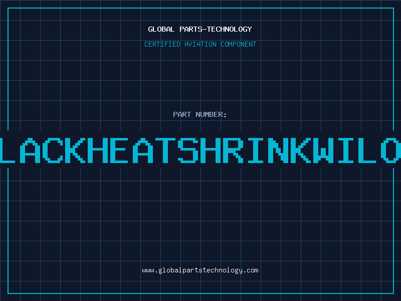 Aviation Part 19.0MMBOREBLACKHEATSHRINKWILOWSHRINKTEMP