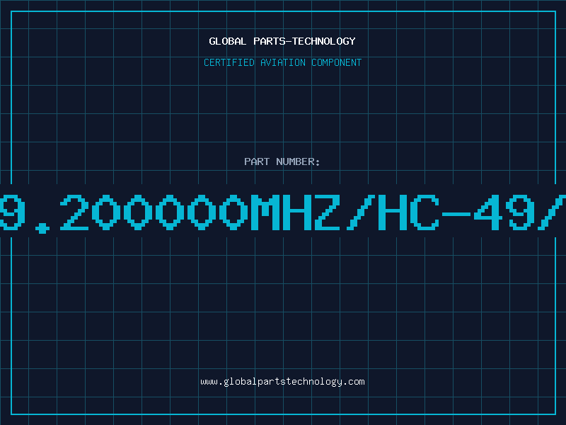 Aviation Part 19.200000MHZ/HC-49/U