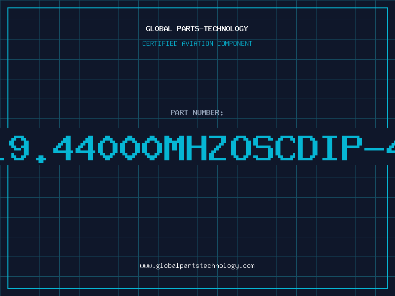 Aviation Part 19.44000MHZOSCDIP-4