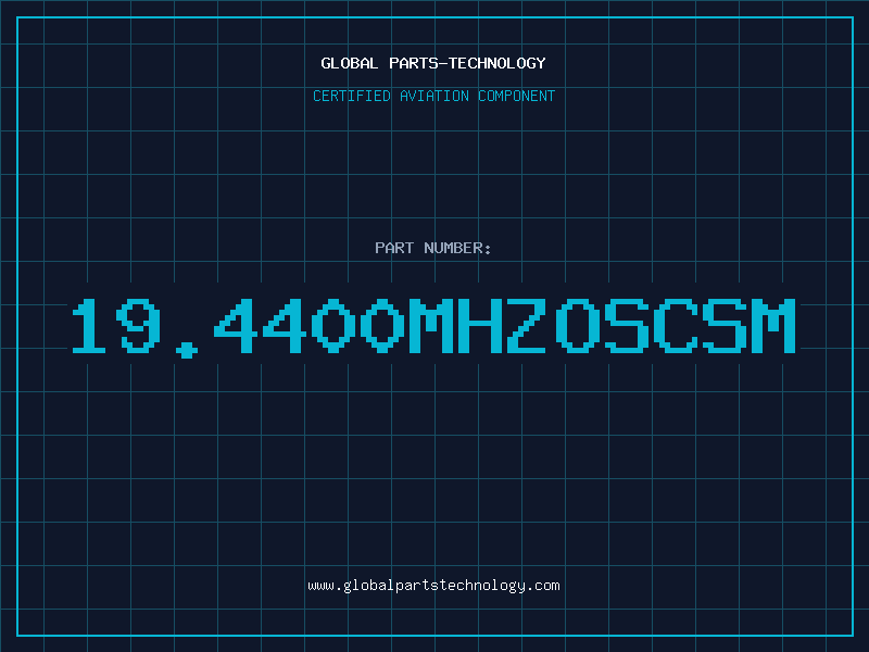 Aviation Part 19.4400MHZOSCSM