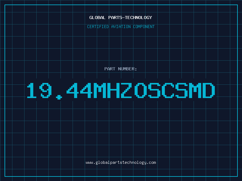 Aviation Part 19.44MHZOSCSMD