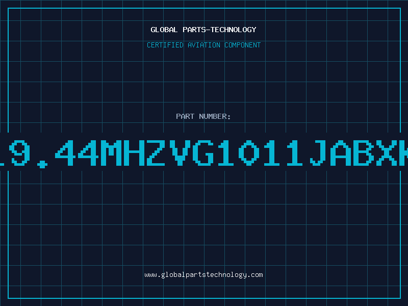 Aviation Part 19.44MHzVG1011JABXK
