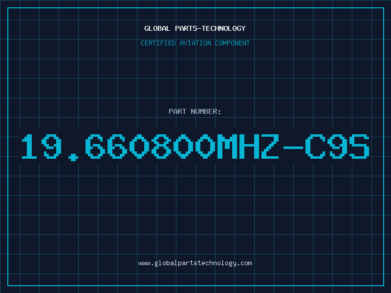 Aviation Part 19.660800MHZ-C9S