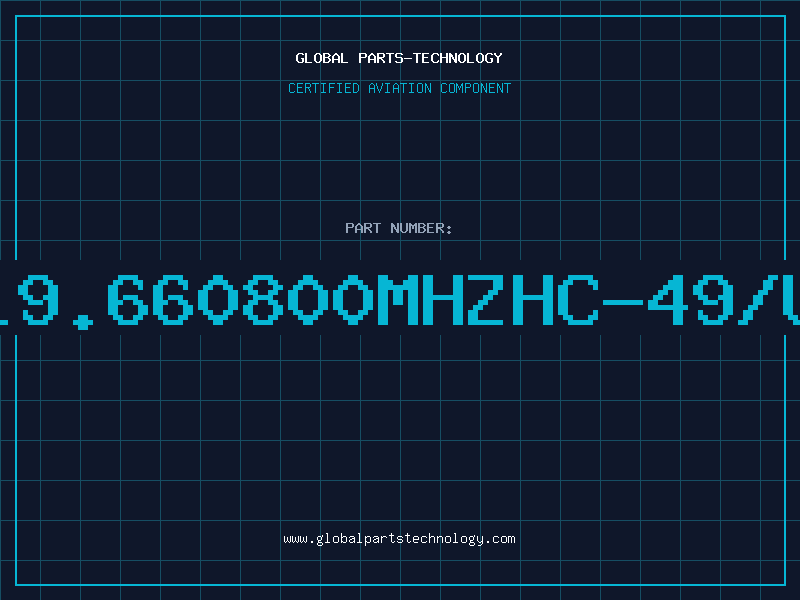 Aviation Part 19.660800MHZHC-49/U